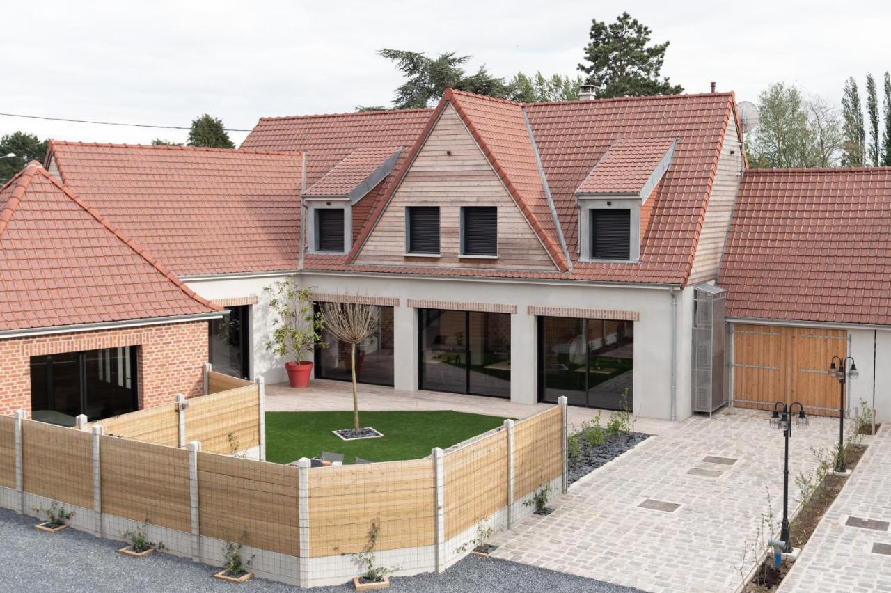 Au Coeur Du Village Saint-Aubin  Eksteriør billede